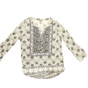 Lucky Brand  Top lucky brand Women's Floral prints sz Med.